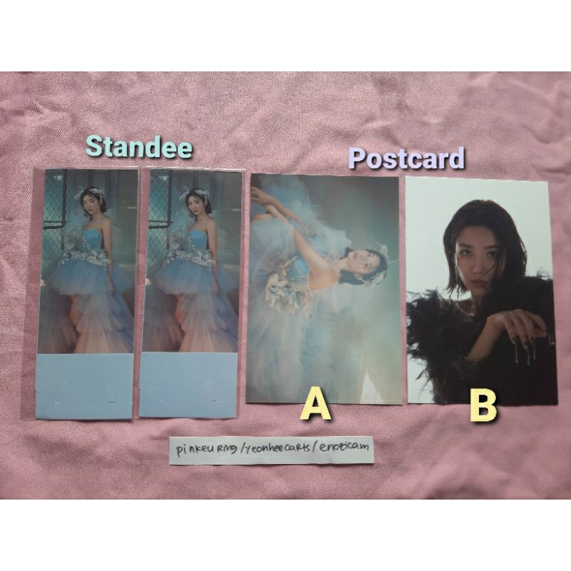 Kwon Eunbi - Colors / Glitch Standee POB Postcard album inclusion izone IZ*ONE posca