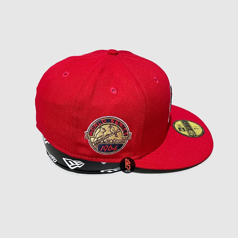 TOPI NEW ERA ORIGINAL 5950 WS 1964 SAINT LOUIS CARDINALS RED UV GREY