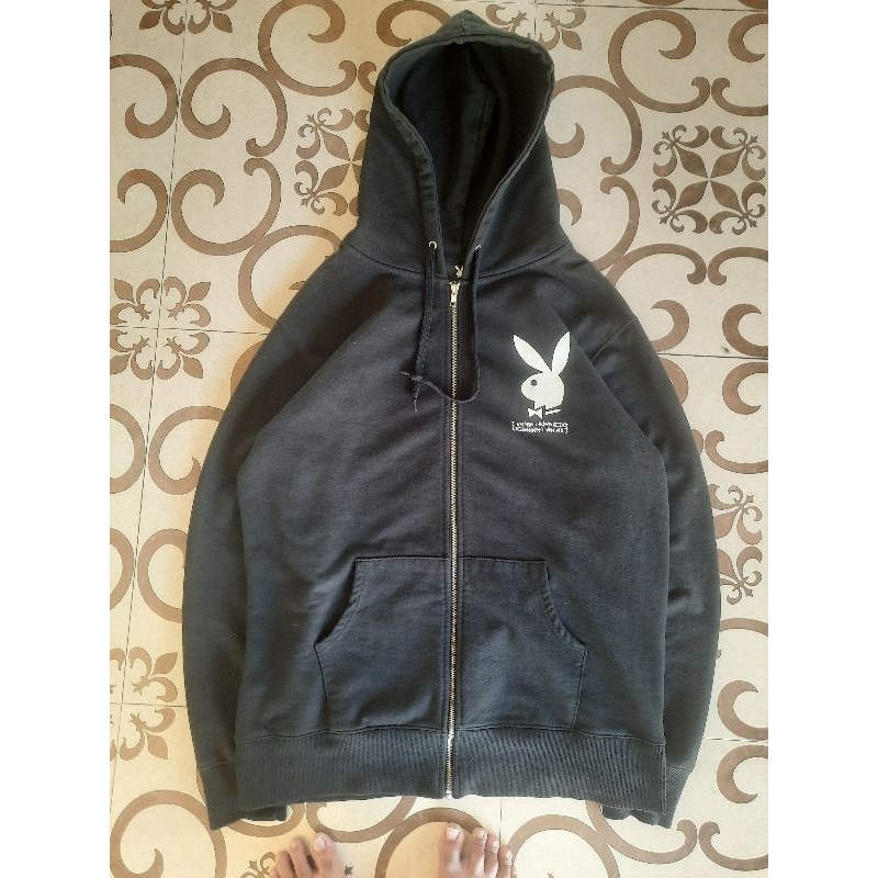 IM NOT A HUMAN BEING X PLAYBOY zip hoodie