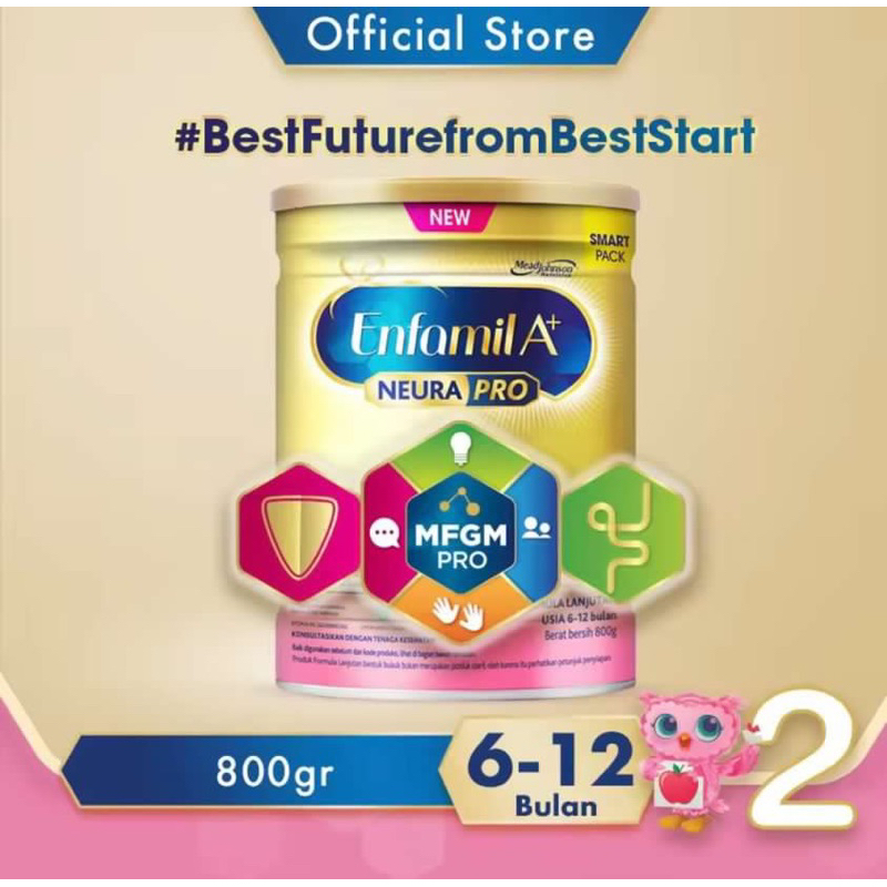 ENFAMIL A+ 2 susu pertumbuhan anak
