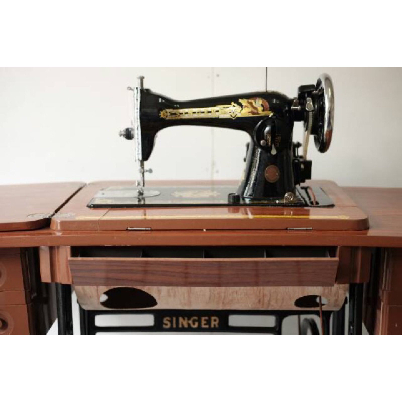 SINGER JKB 15 CL CLASS MESIN JAHIT MANUAL TRADISIONAL KLASIK FULL SET