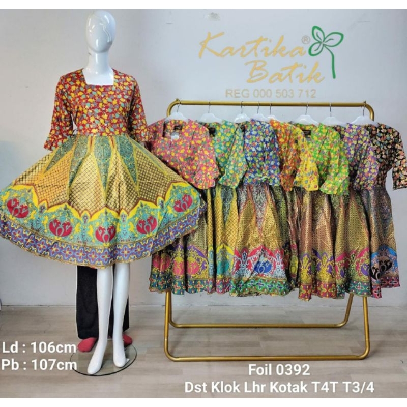 Daster Jodha / Daster Prada Lengan 3/4 Menyusui Kartika Batik