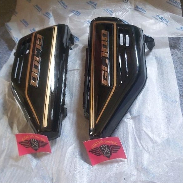 COVER BODY GL 100 KEMPOLAN AKI GL 100 MERK NARITA SUPER TEBAL CAT OPEN PABRIK SUDAH ADA STRIPING DAN