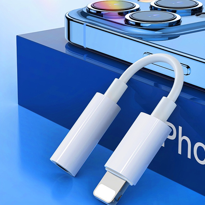 Konverter Adapter Headset Earphone Lightning TO Jack Aux 3.5mm