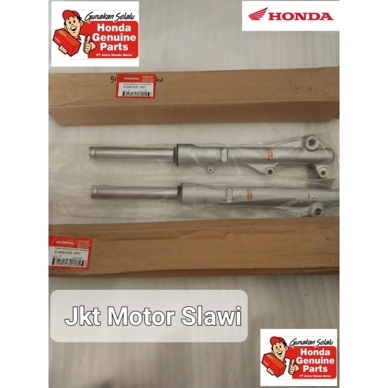 51500-KZL-A01 shock assy set tabung honda spacy f1,spacy karbu HARGA SATUAN barang dijamin ORI