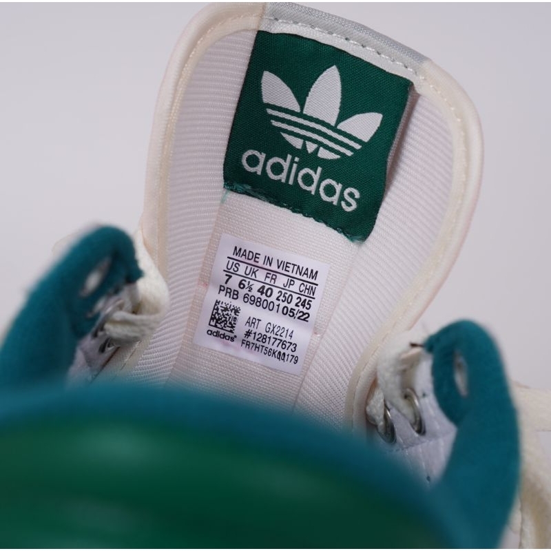 Sepatu Adidas Centennial 85 Low White Green