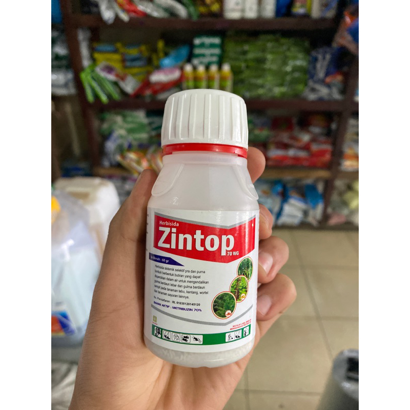 Herbisida zintop 70WG isi 60gram