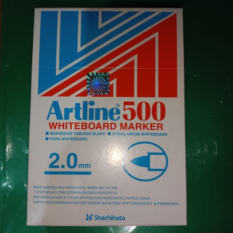 

Spidol Artline 500 Whiteboard Marker 2.0mm