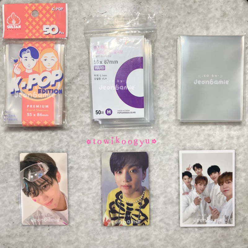 [Inner Sleeve Popcorn Sultan] Satuan Hard Ungu Sultan Kpop Sultan Amethyst Photocard Trading Card Ja