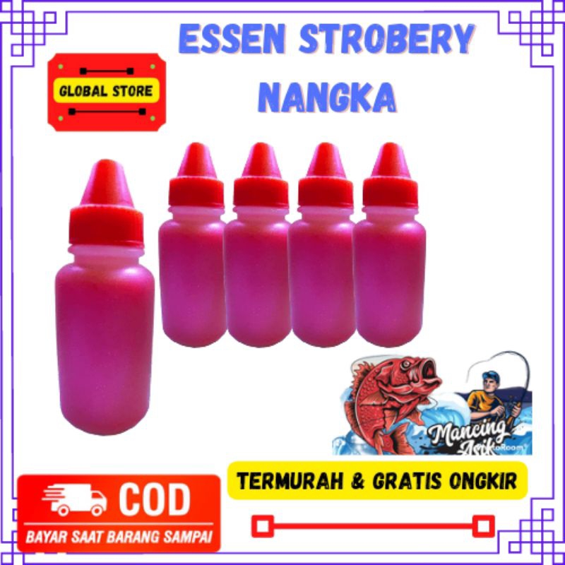 (TERMURAH) Esen stroubery nangka / esen ikan mas / Esen nila oplosan / umpan ikan