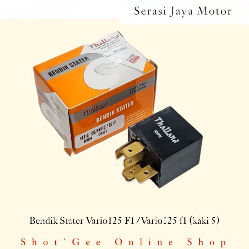 BENDIK SWITCH RELAY STATER VARIO 125 150 F1 KAKI 5