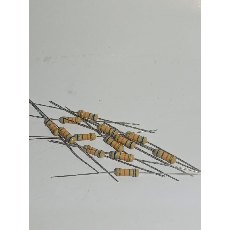 Resistor R 1/2 watt Berbagai Ukuran PER BIJI