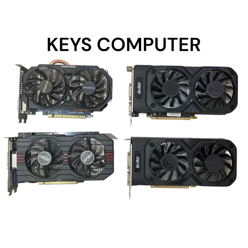 VGA CARD PCIE 2GB 128BIT DDR5 GTX750TI DX12