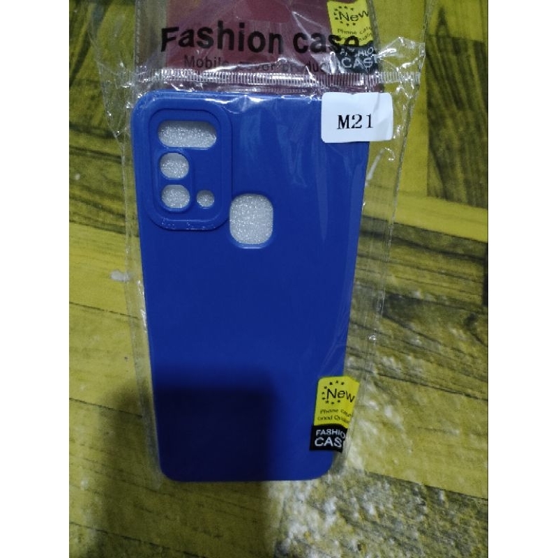 Softcase Samsung M21 Silikon Casing Case Macaron Pelindung Pro Camera