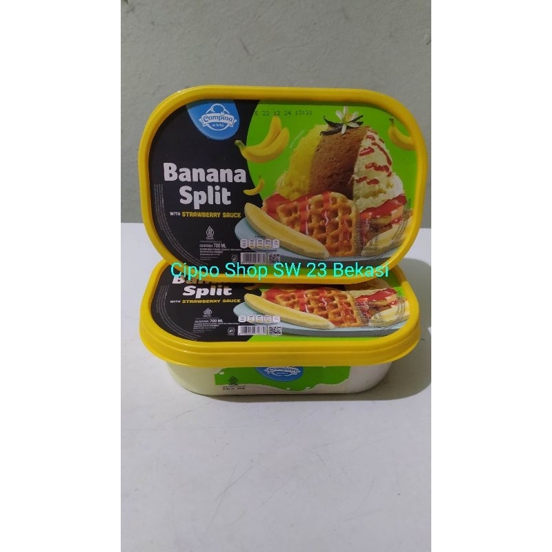 

Ice Cream CAMPINA Banana Split 700ml