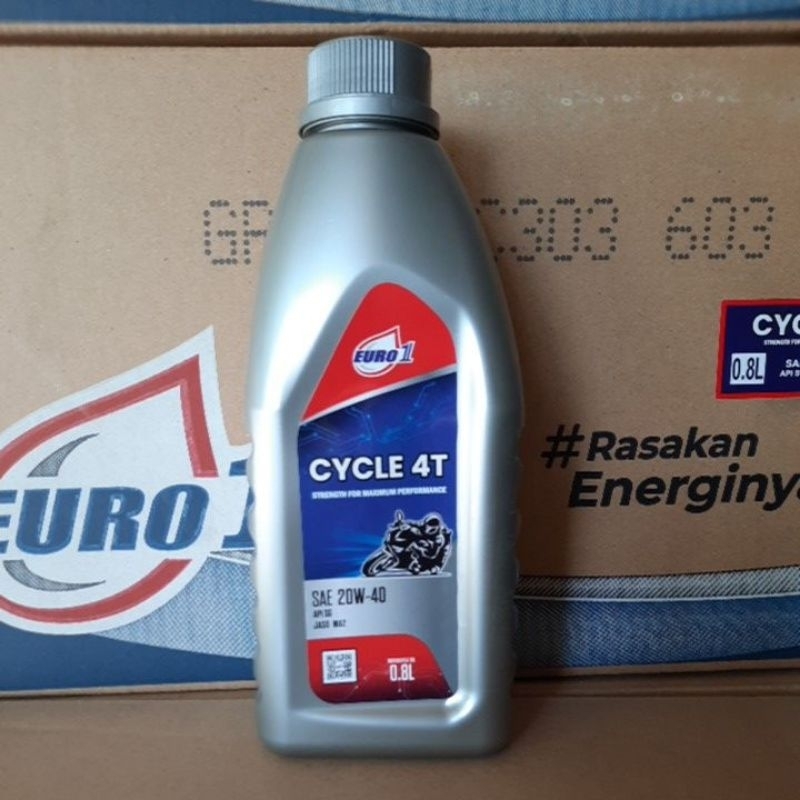 OLI EURO 4T 20W-40 0,8L API SG JASO MA2 OLI MANUAL ORIGINAL BY ENI GROUP
