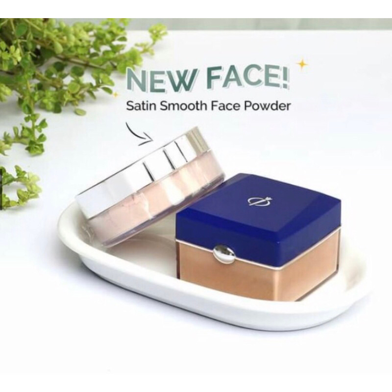 Bedak Tabur Original Inez Skin Linghtening Series Satin Smooth Face Powder