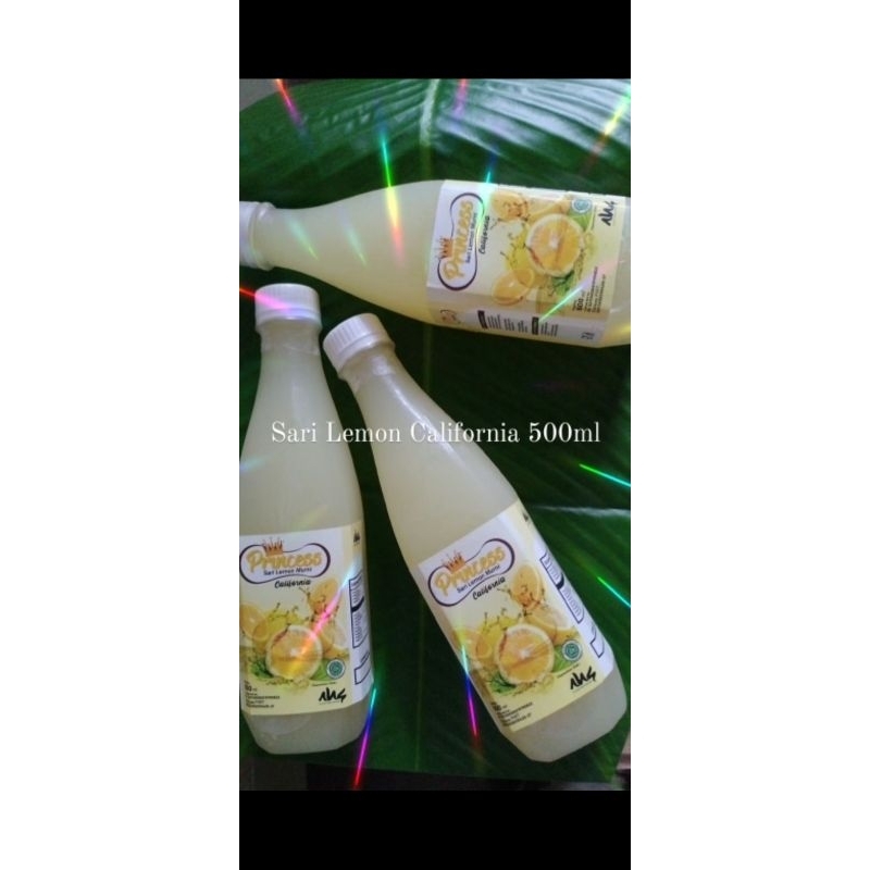 

Sari lemon california murni 500ml / pure lemon water / sari lemon murni princess