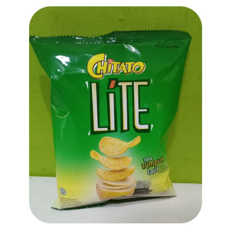 

Chitato Lite ( rumput laut ) 35 g / pcs