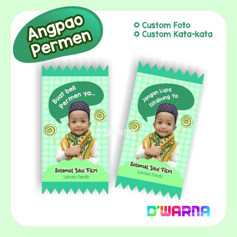 

Amplop Lebaran Angpau Lebaran Permen ( Angpau Permen ) Besar