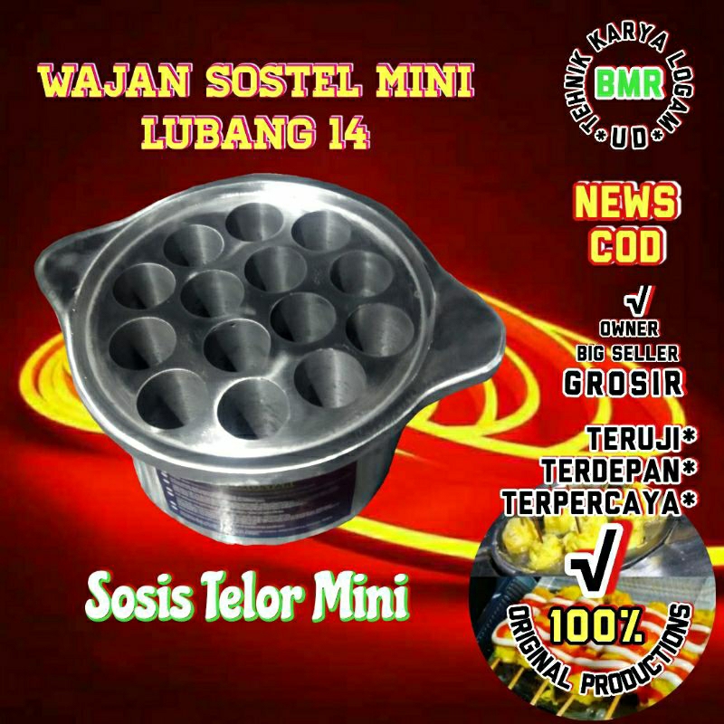 WAJAN SOSTEL MINI 14 LUBANG
