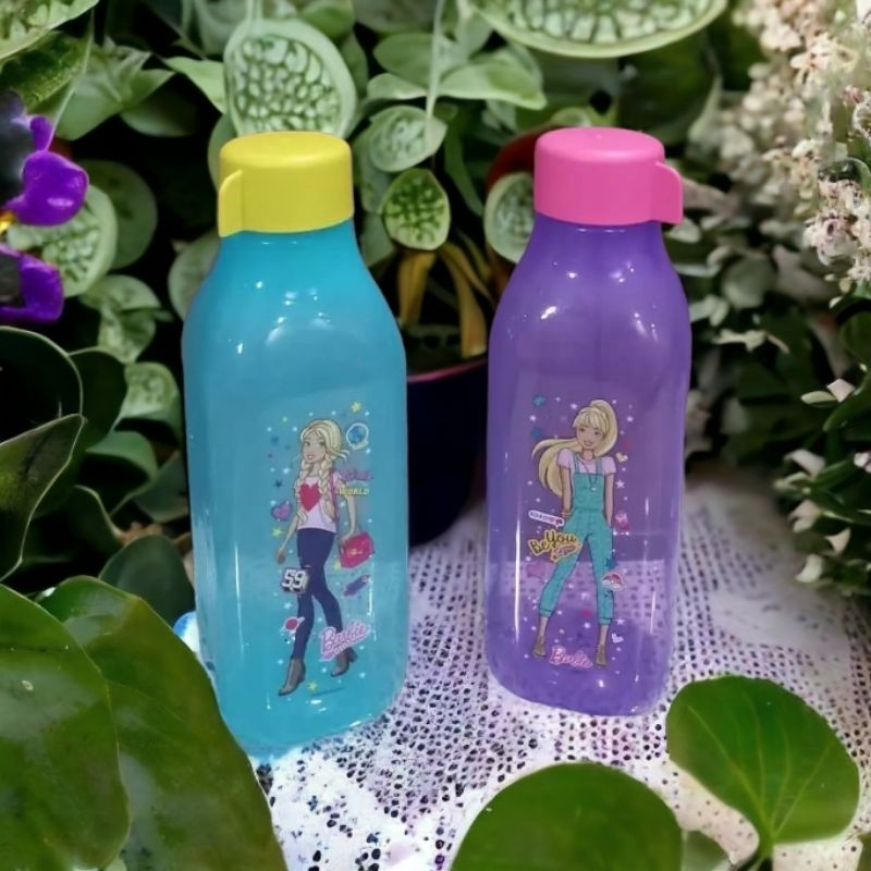 Tempat Botol Air Minum Barbie Bottle 1 Liter Tupperware Tuppy Murah