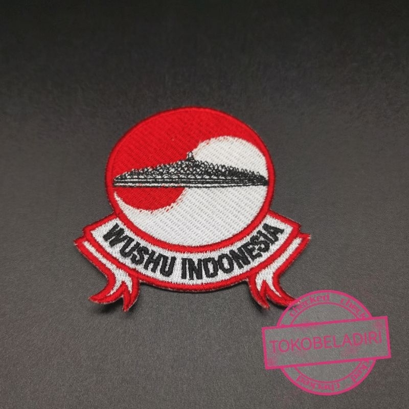 Logo bordiran WUSHU INDONESIA