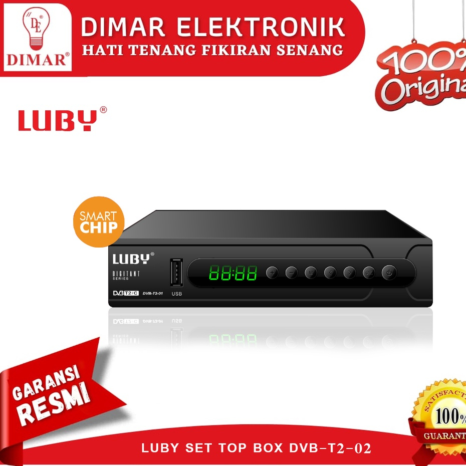 Set Top Box Luby DVB-T2-02