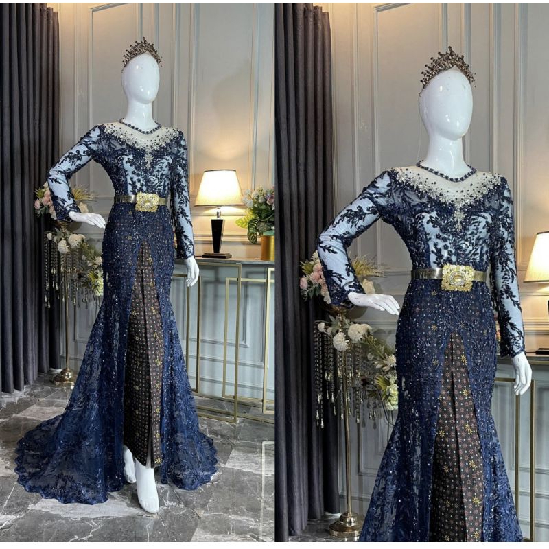 KEBAYA AKAD FULL PAYET BEREKOR MODERN//KEBAYA WEDDING MEWAH//BAJU PENGANTIN