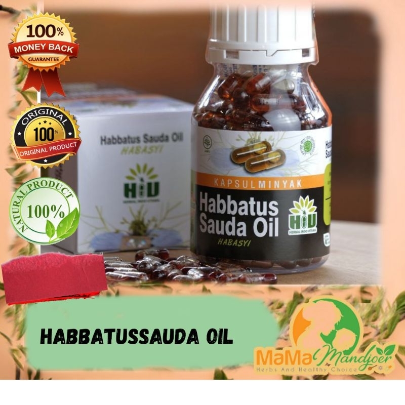 Habbatussauda oil minyak habbatussauda