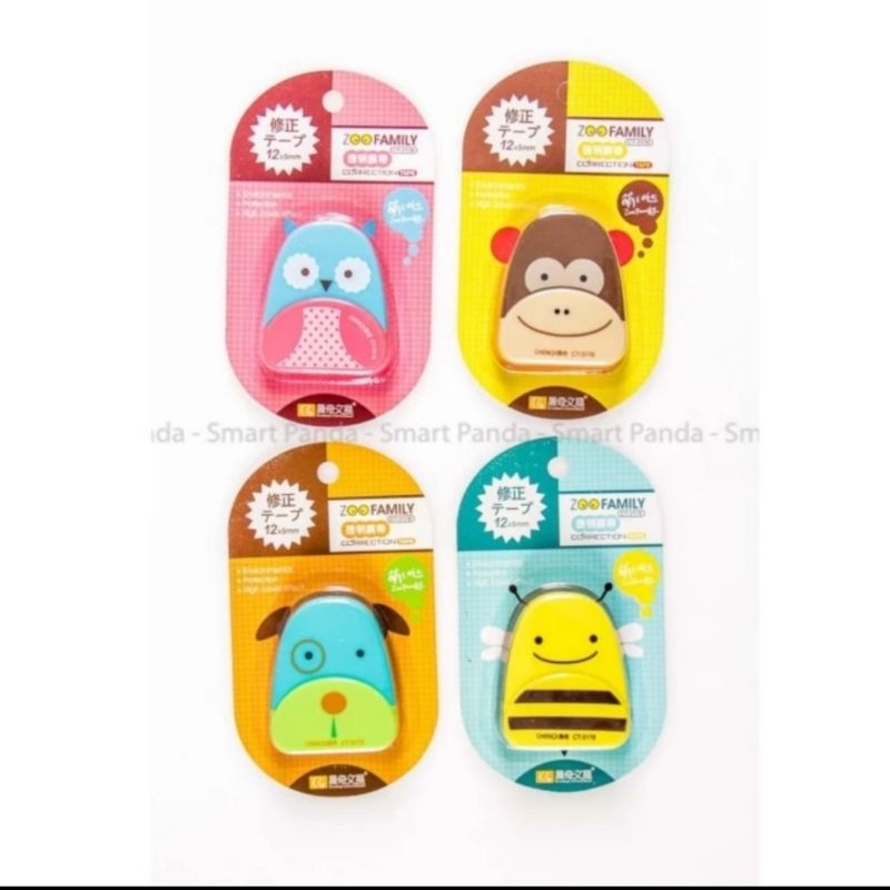 

Correction Tape /Tip-x Rol Kertas Animal CT-3178