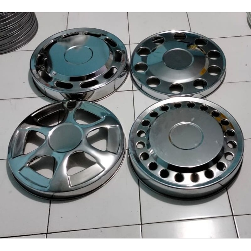 Wildop Truk Canter Ring 16 Chrome 4pcs