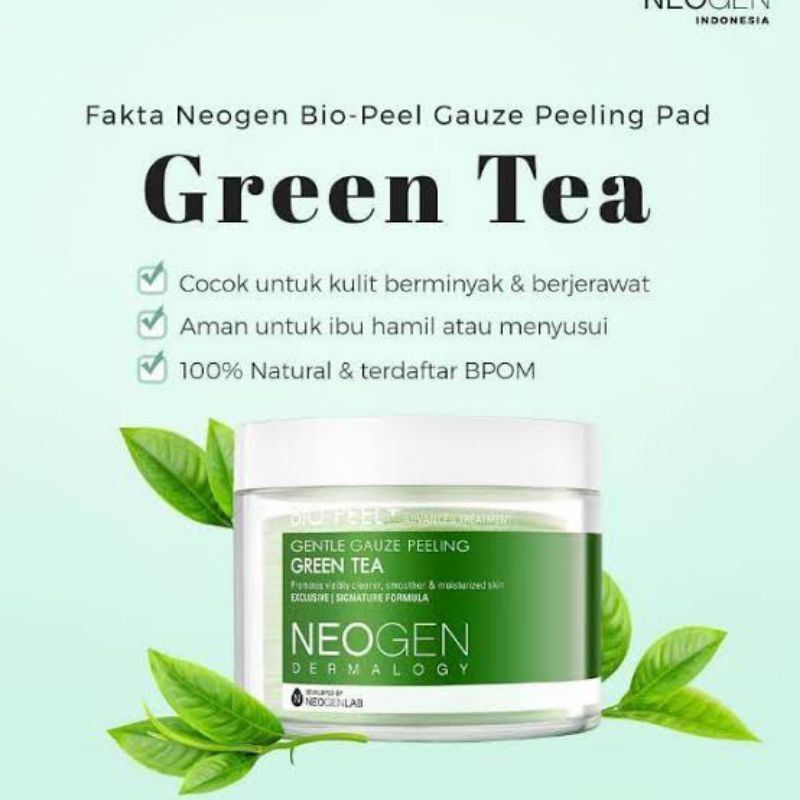 BPOM Neogen Bio Peel Greentea Sachet