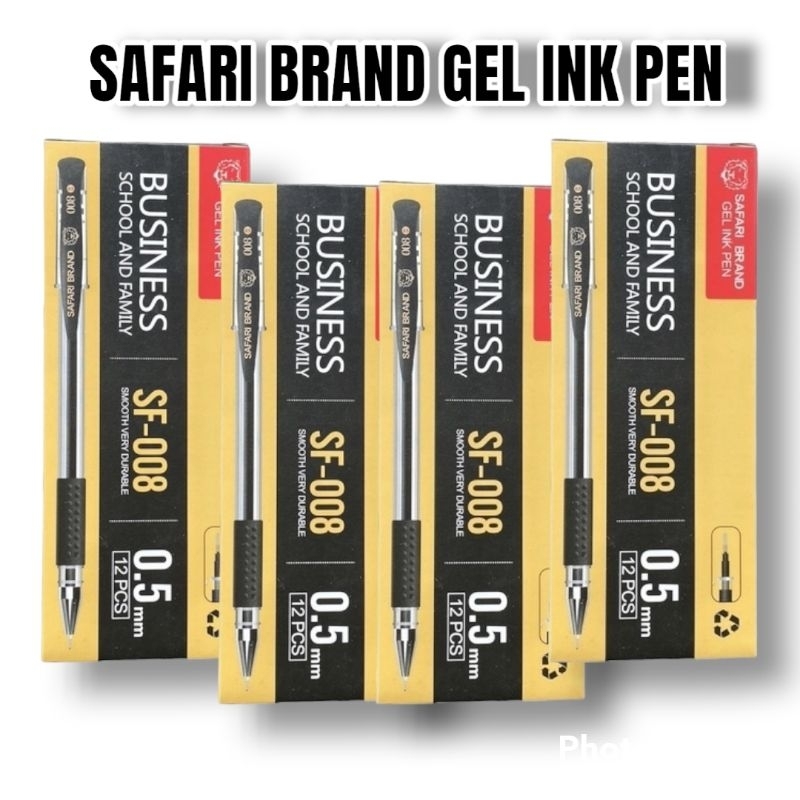 

Bulpen / Ballpen / Bolpoin Gel Safari Brand ukuran 0.5mm