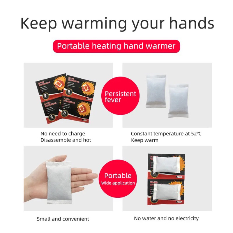 Hand Warmer Winter Penghangat Tangan Musim Dingin Heat Pack Hiking