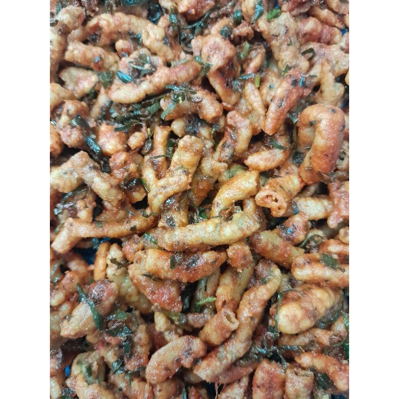 

Usus crispy balado daun jeruk 100gram