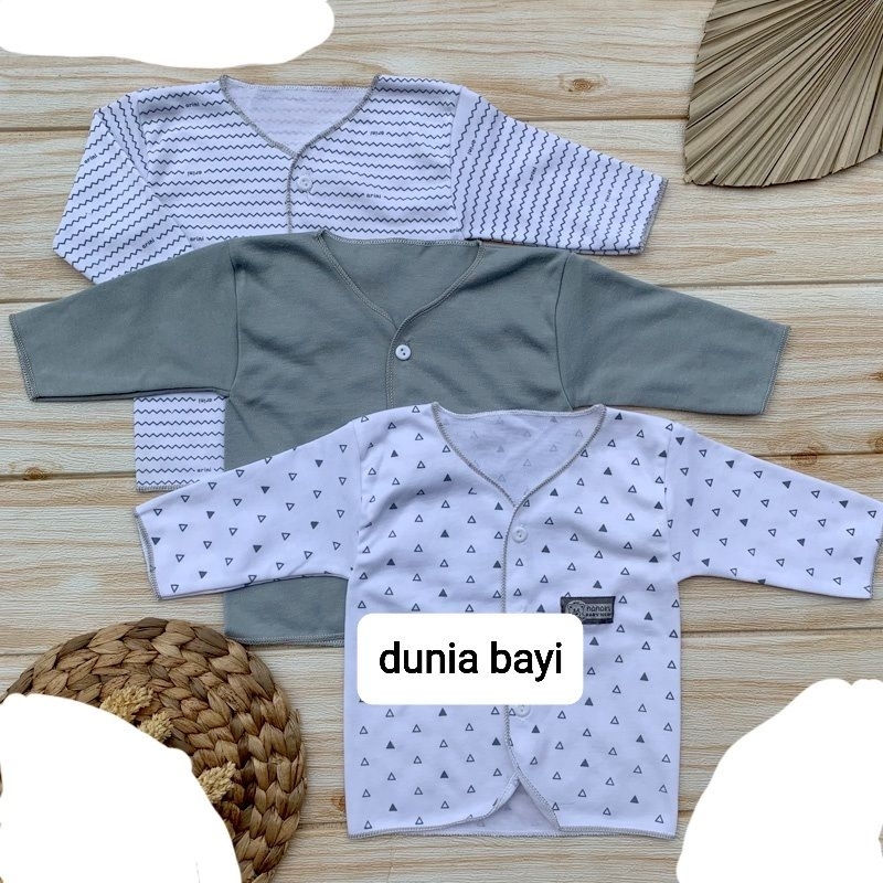 Nanaku Baju Panjang/Baju Atasan Bayi/Baju Panjang Bayi