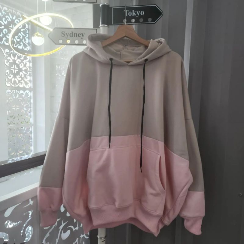 Batwing jumbo 2tone hodie