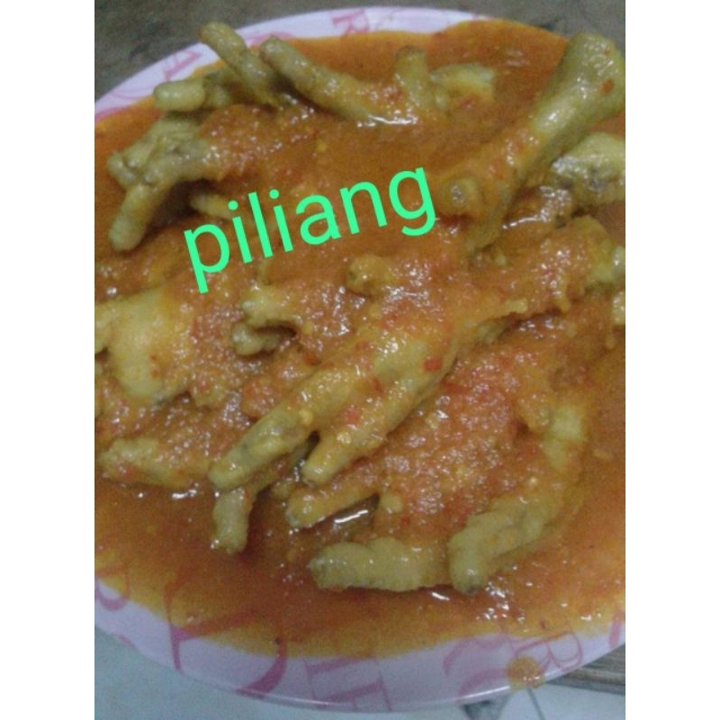 

Ceker buming(bumbu kuning)