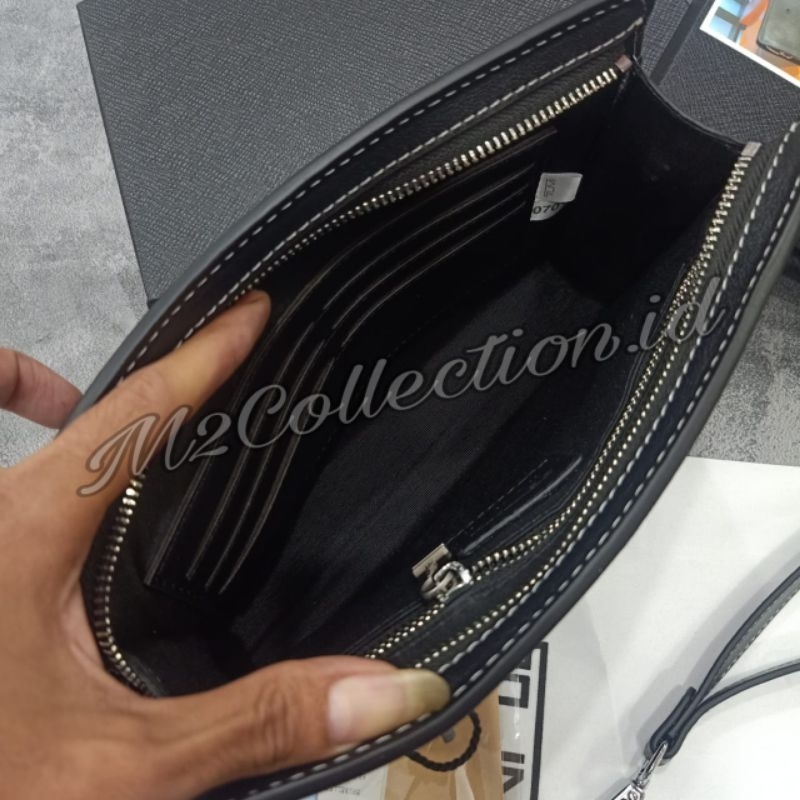 Handbag Tumi Kunci Kode Leather Clutch Tas Tangan Kulit Asli Premium Quality