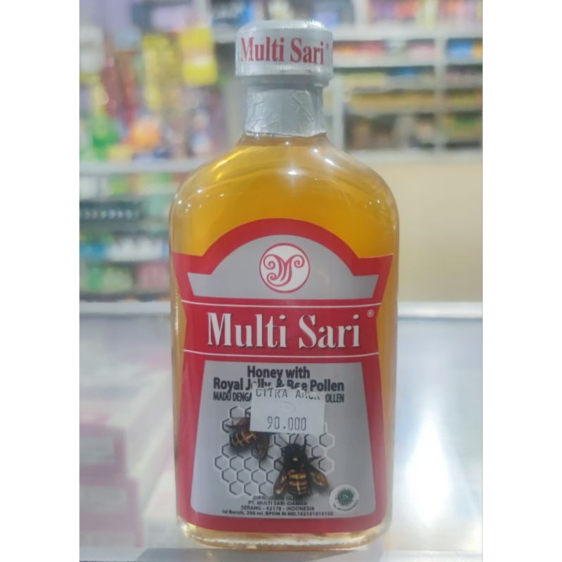 

Multi Sari Madu Royal Jelly & Bee Pollen 250ml