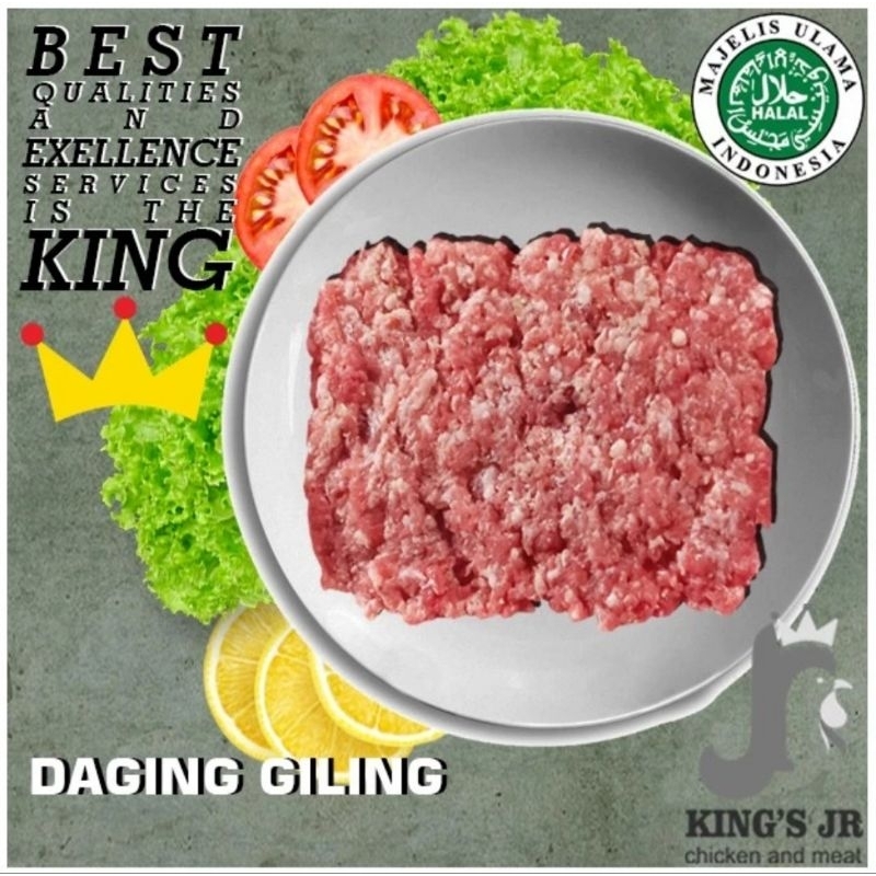 

DAGING SAPI GILING | Minced Beef Premium FROZEN 500gr