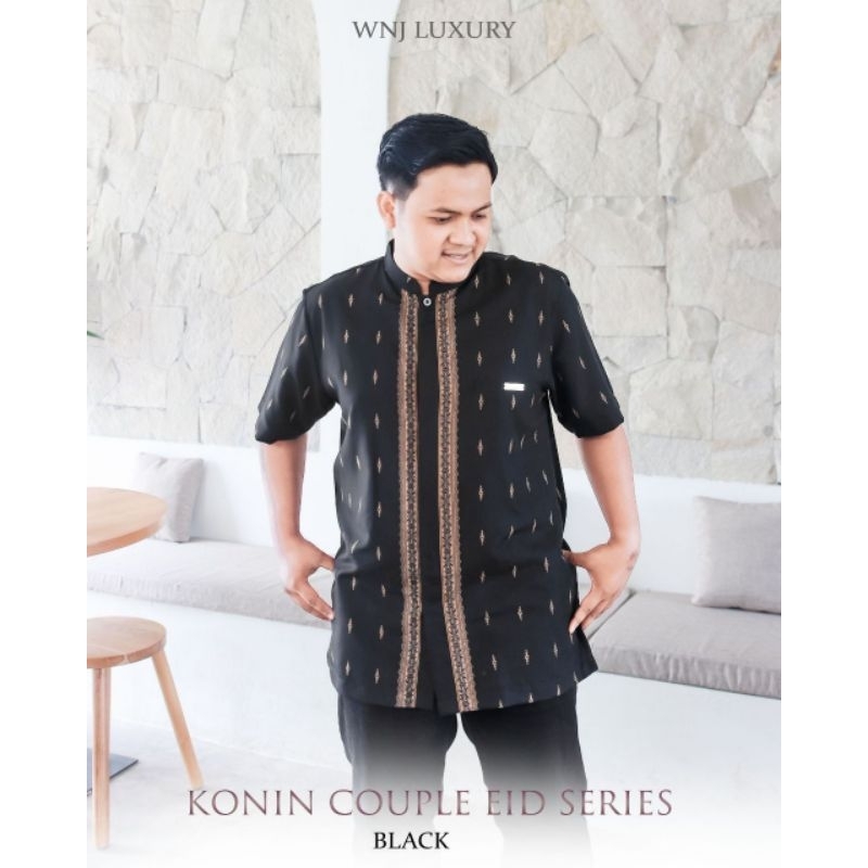 Koko Konin Ied Series 2023 by WNJ Wanoja Bahan Kain Katun Appolen Premium Baju Branded Halus Ringan 