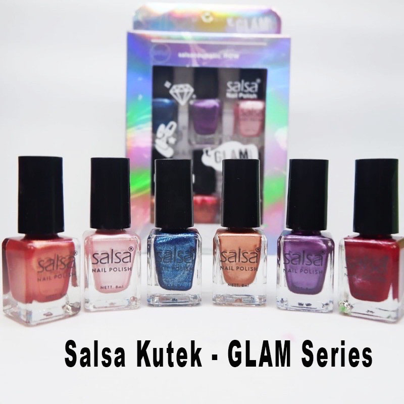 SALSA NAIL POLISH NUDE&amp;CLEAR