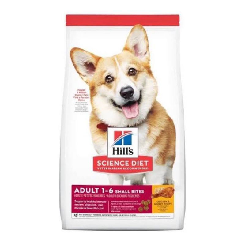 Science diet small bites chicken and barley recipe dog food 7kg Hill's Science Diet