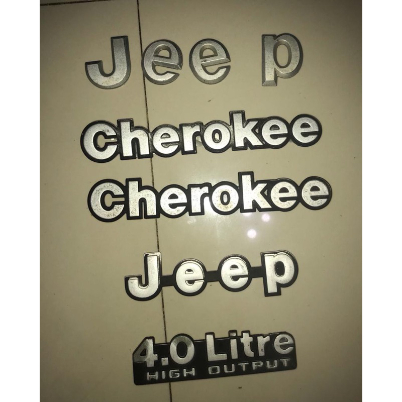 Emblem Jeep Cherokee Xj