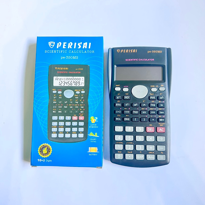 

Calculator Kalkulator Perisai 12 digits PE-350MS