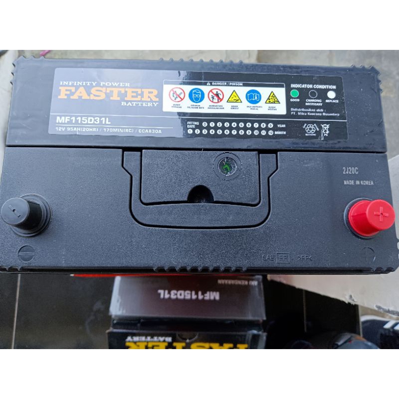 Aki Pajero, Fortuner Faster NX120-7L