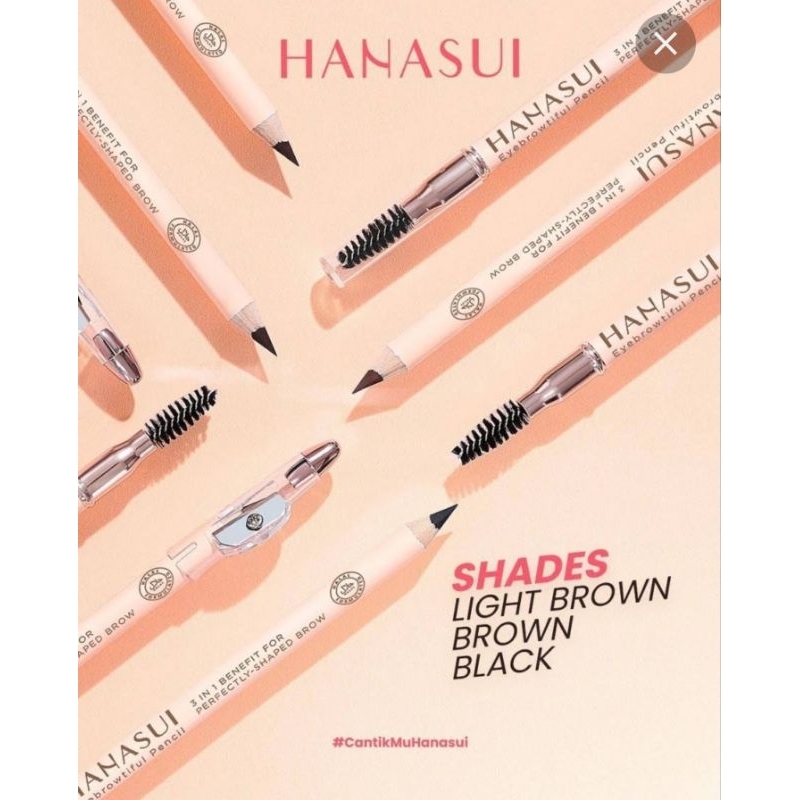 HANASUI pensil alis / hanasui eyebrow pencil-