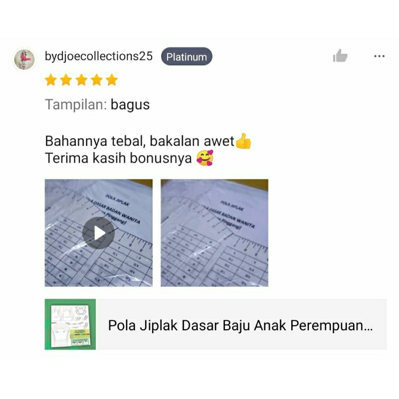 Partenzil Pola Jiplak Dasar Baju Anak Perempuan Potongan Pinggang Pola Dasar Anak Pola Baju